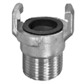 Finnish male thread fire fighting fitting